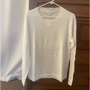 White J Crew Teddie Sweater - NWT